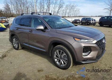 2020 Hyundai Santa Fe Limited from USA, damaged, VIN 5NMS5CAD8LH244979